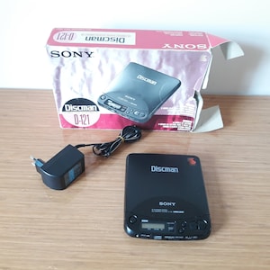 Vintage Sony Discman Cd Compact Player, Sony Discman, Sony Cd Player, Sony, Sony Walkman, Sony Discman D-121, Cd Player, Discman, Gifts