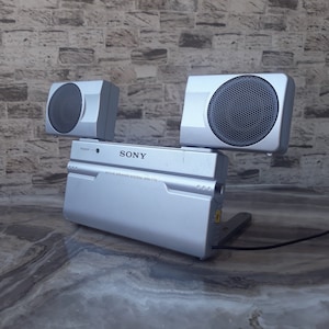 Vintage Rare Sony Walkman- Discman Amplifier, Sony Amplifier, Sony Speaker, Sony SRS-T70, Speaker, Amplifier, Walkman, Cassette Player, Gift