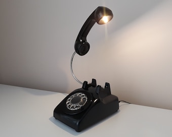電話のランプ ヴィンテージとレトロ 電話の照明器具 電話の受話器のLED