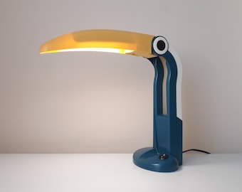 Toucan Lamp, Vintage Desk Lamp, Designed by H.T Huang,Toucan,Vintage Toucan Lamp, Table Lamp,