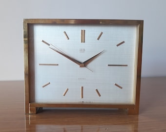 Antique Gruen Geneve Electric Table Clock - Swiss Made