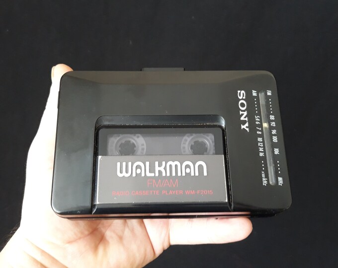 Vintage Sony Walkman Cassette Player, Rare Sony Cassette Player