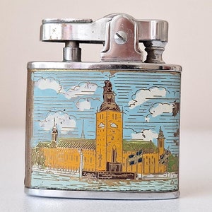 Antique Stokholm Lighter: 1950s Vintage Collectible
