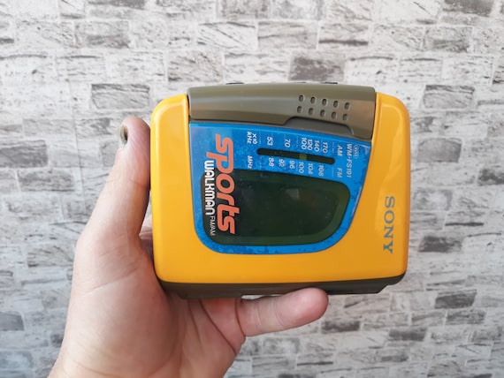 SONY WM-FS191 カセットプレーヤー Vintage Sony Sports Walkman WM FS191 Cassette Player - Etsy