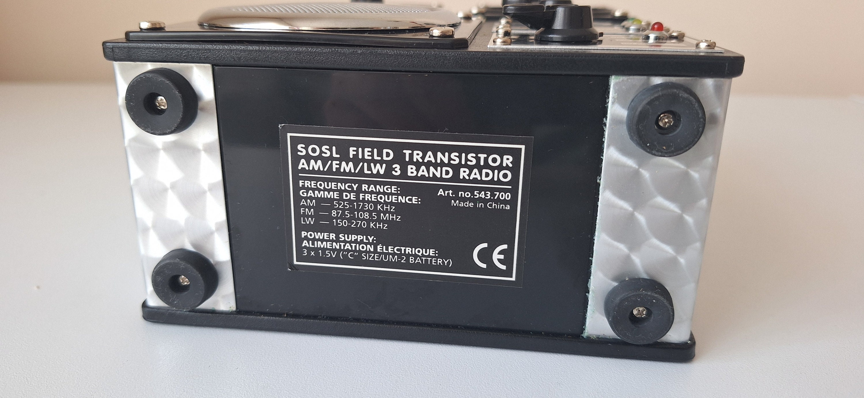 Field Transistor 543.700 Radio Spirit of St. Louis， S.O.S.L.