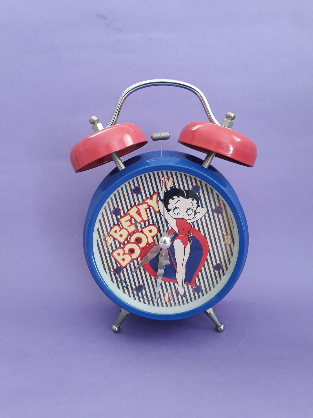 Vintage 1990s Betty Boop Alarm Clock: Working Table Clock - Etsy