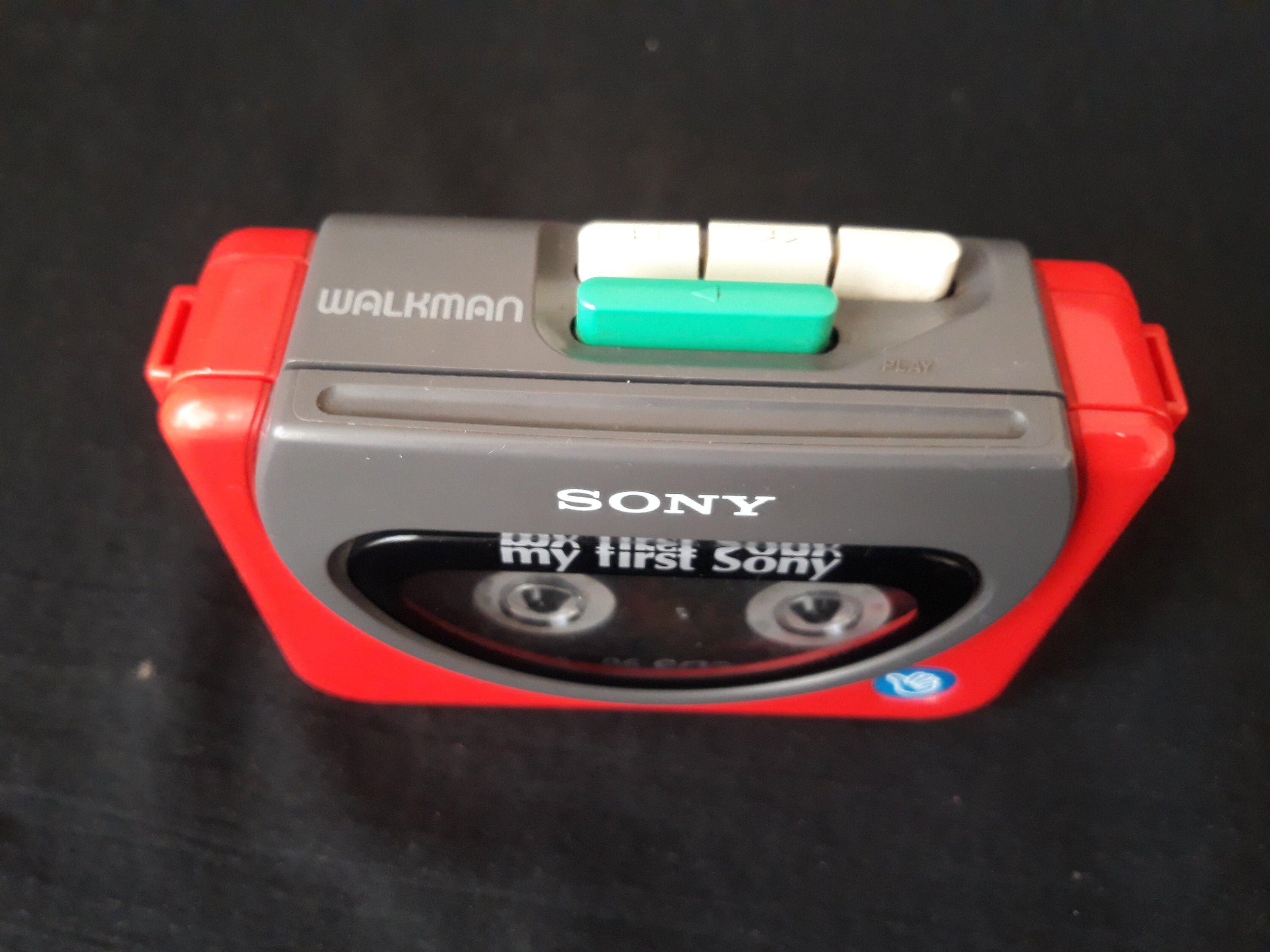 SONY WALKMAN WM-3000 MY FIRST SONY RED PORTABLE CASSETTE PLAYER – High  Fidelity Vinyl