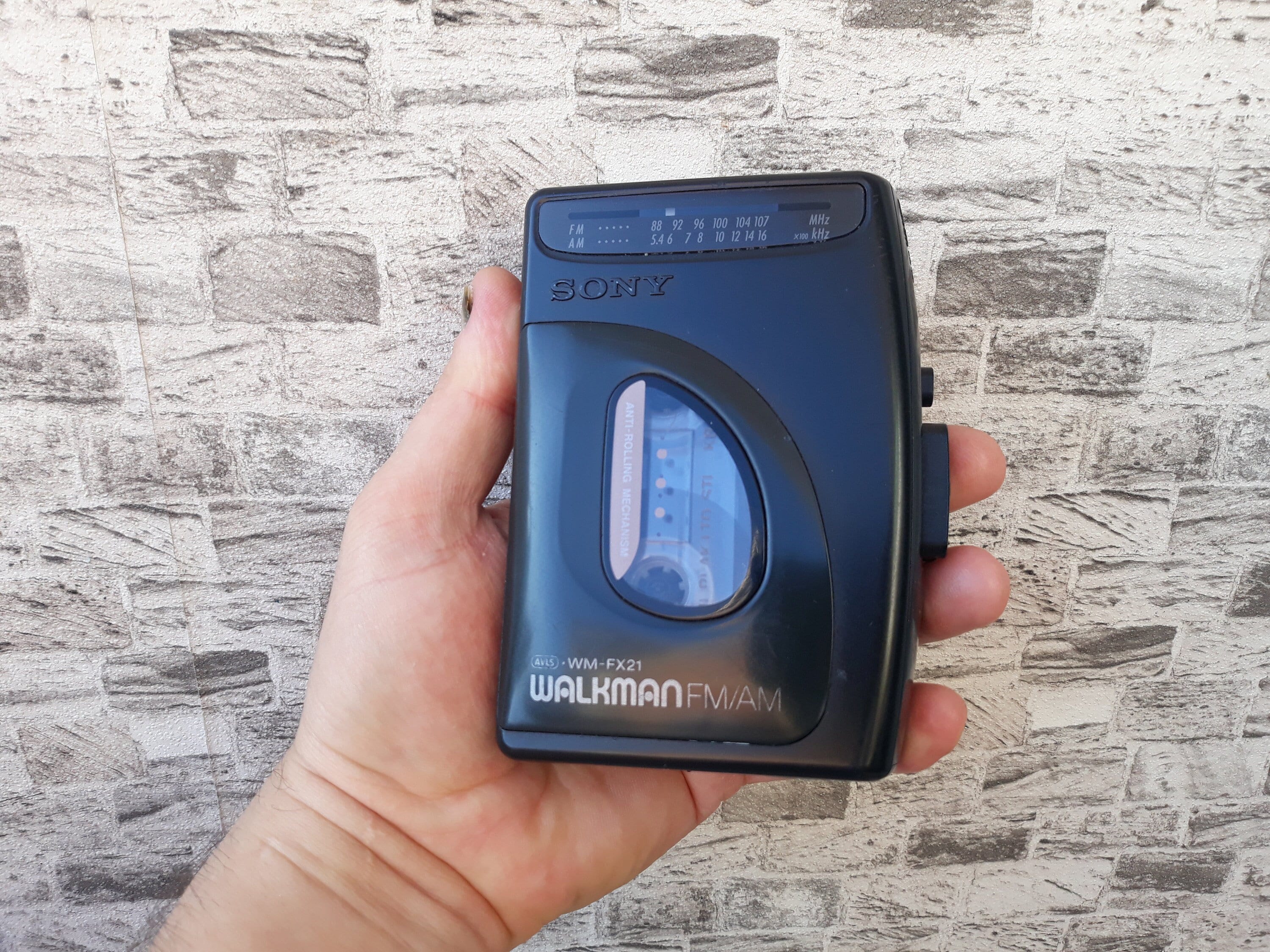 Vintage Sony Walkman Cassette Player WM-FX21: Collectible
