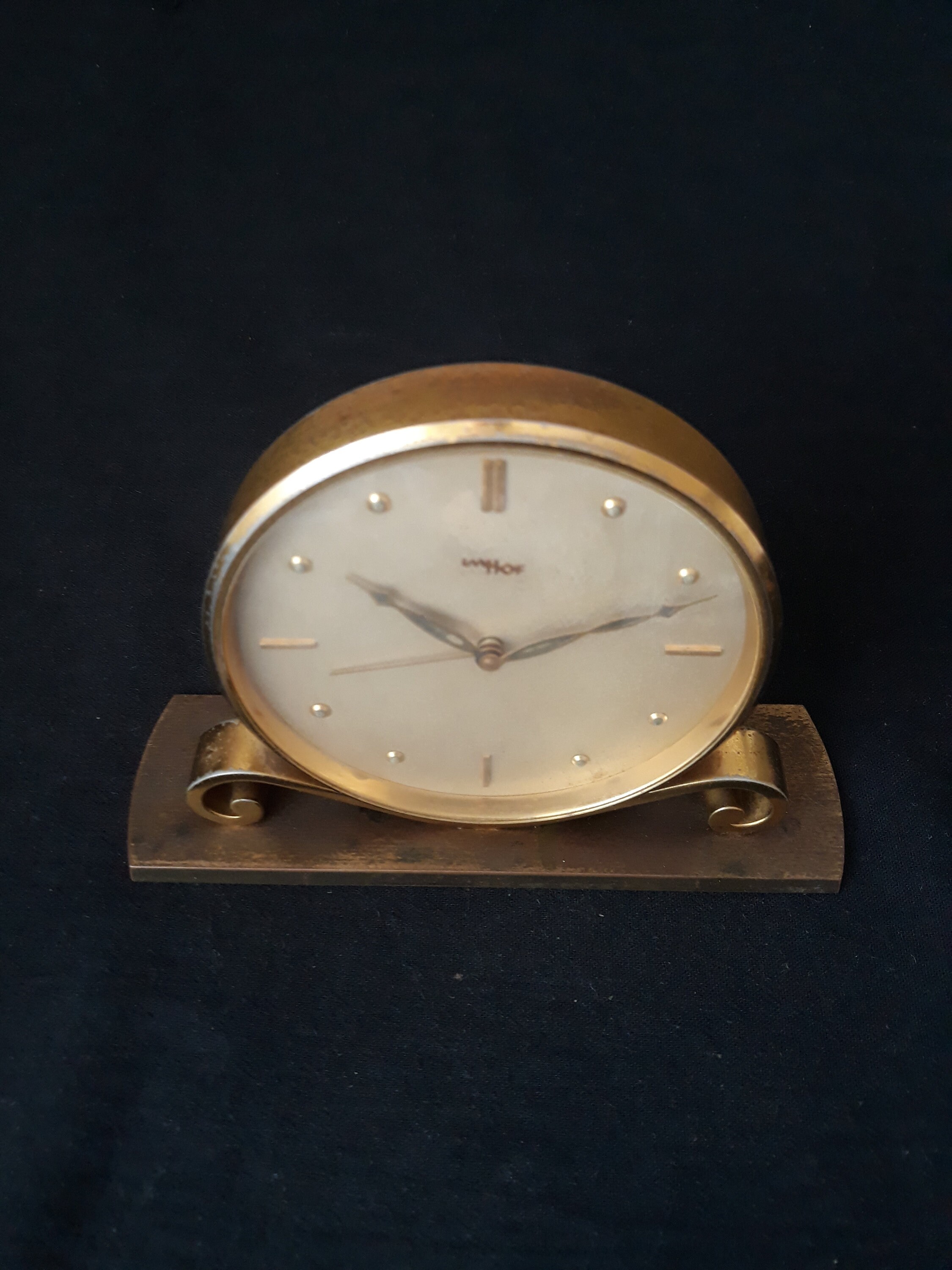Rare Imhof 8-day Alarm Clock: Swiss Made Antique, 1950s - Etsy