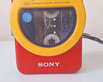 Vintage Sony Walkman WM F3050 Cassette Player - Made in Japan - Etsy