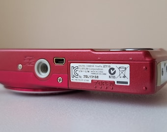 Vintage Pink Fujifilm Finepix JZ110 Digital Camera - Etsy