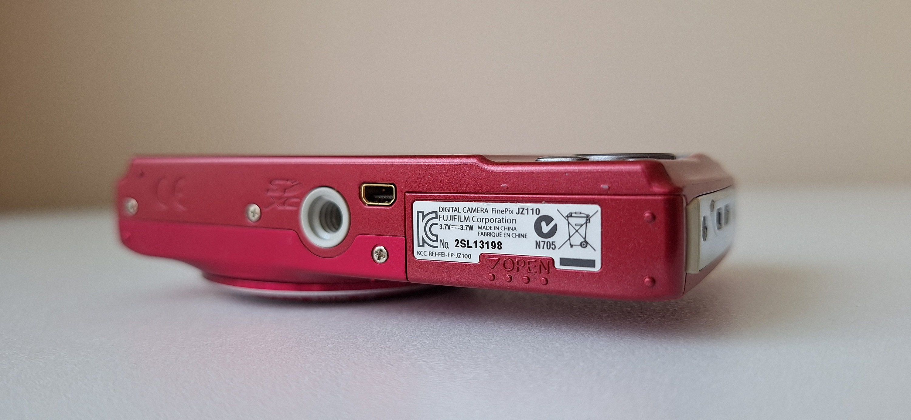 Vintage Pink Fujifilm Finepix JZ110 Digital Camera - Etsy UK