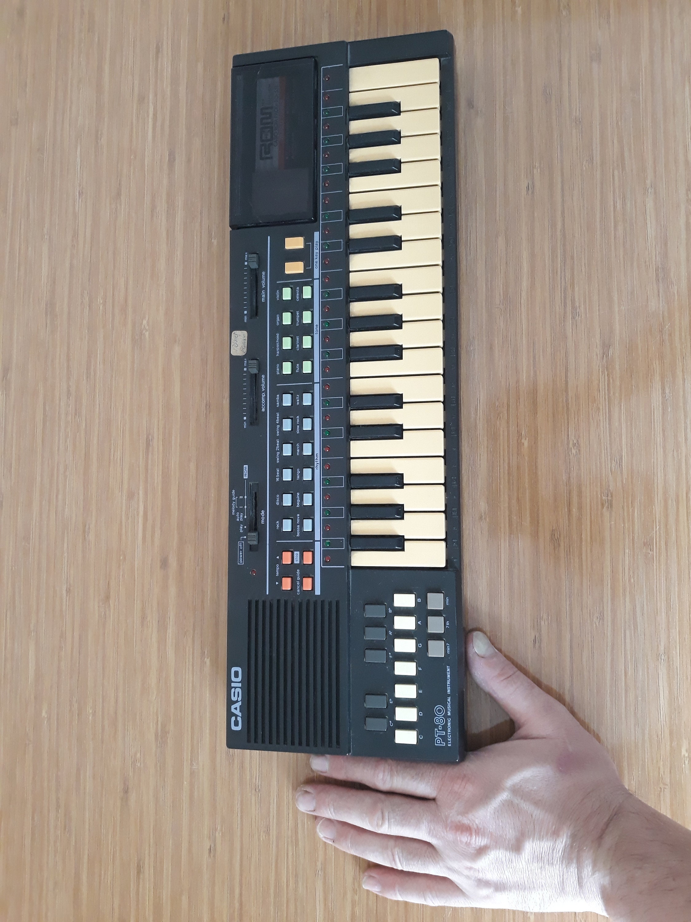 ヴィンテージ カシオ PT-80 ミニピアノ - 電子楽器 - Etsy 日本