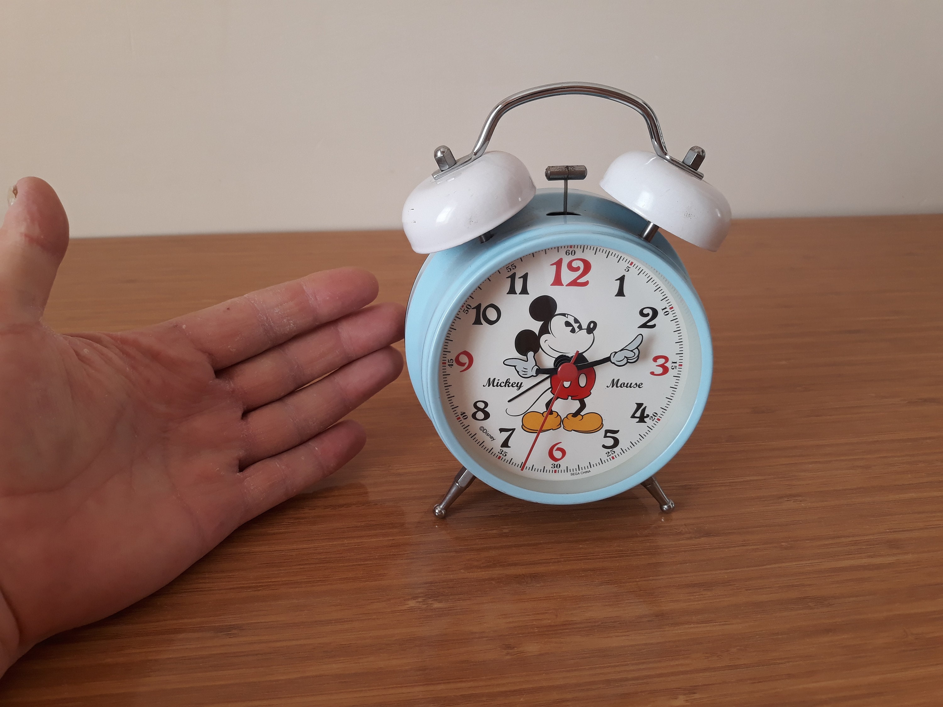 ヴィンテージ レア ミッキーマウス 目覚まし時計、ディズニー 時計