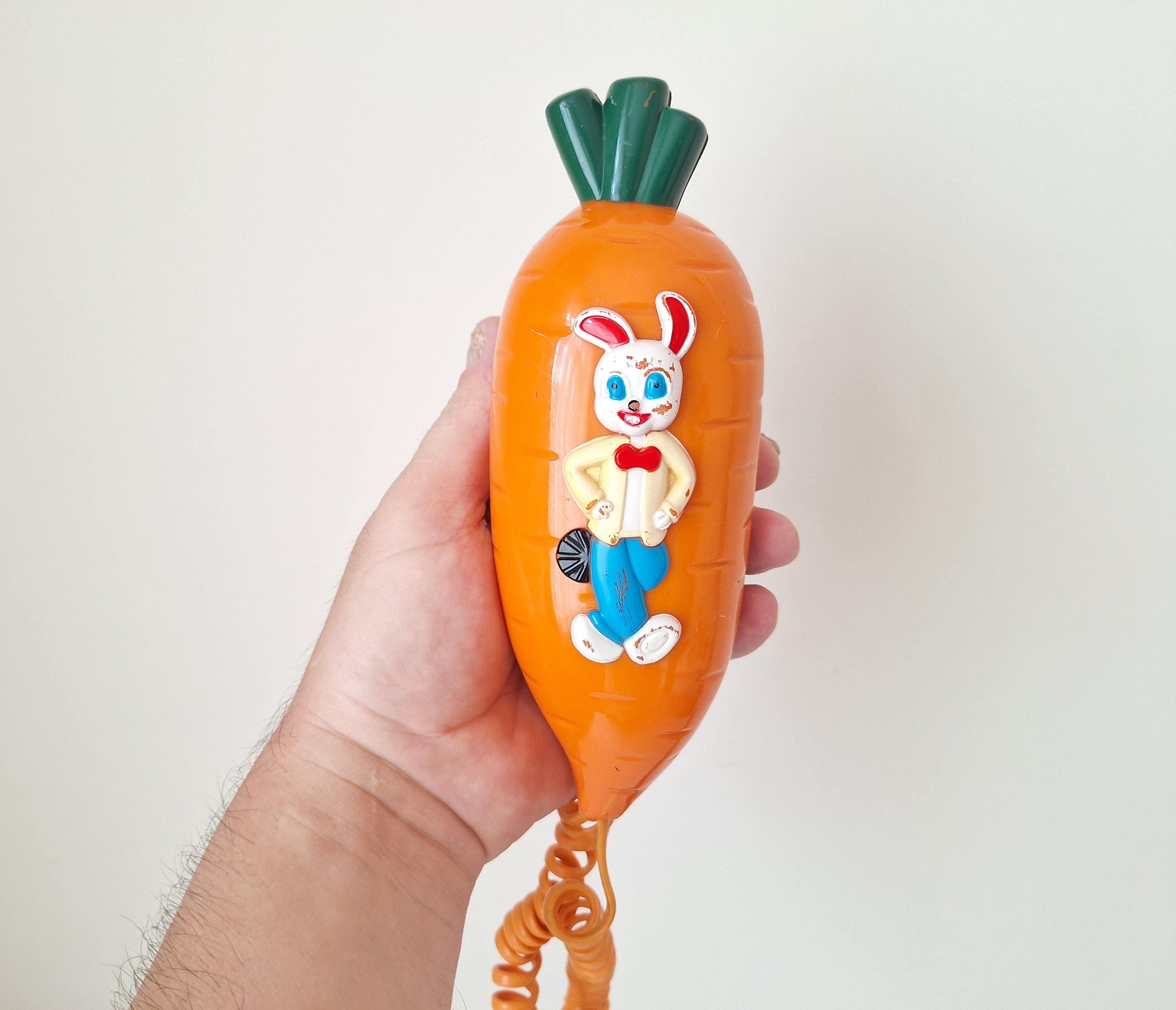 Vintage Novelty Carrot Phone, Rabbit Decor, Fully Working - Etsy