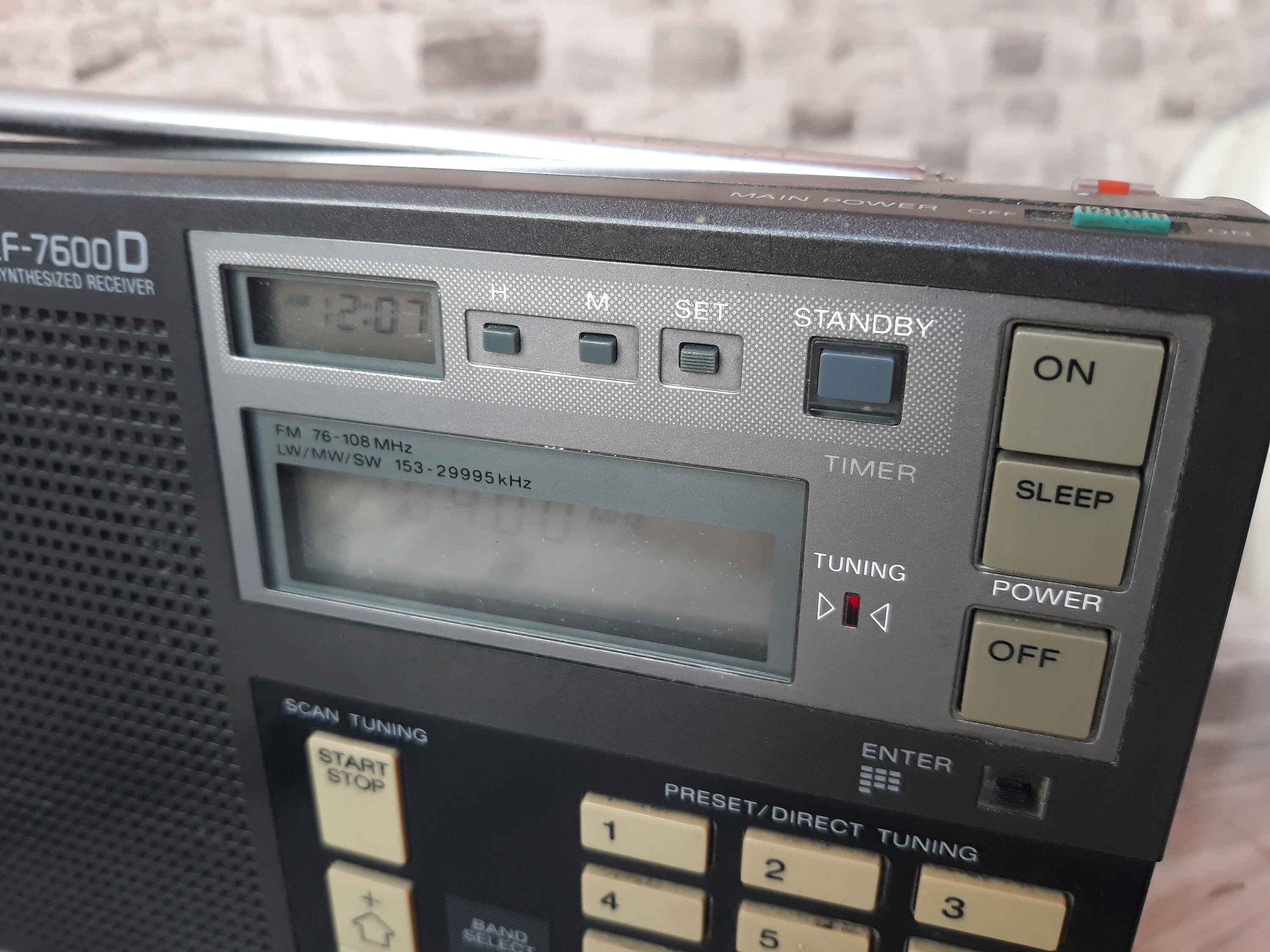 Vintage Sony ICF-7600D, Sony ICF7600D, Sony, Sony Radio