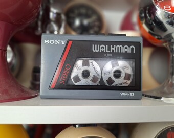 Rare Vintage Sony Walkman WM-22 Cassette Player - Etsy