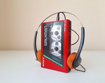 Rare Vintage Sony Walkman WM-22 Cassette Player - Etsy