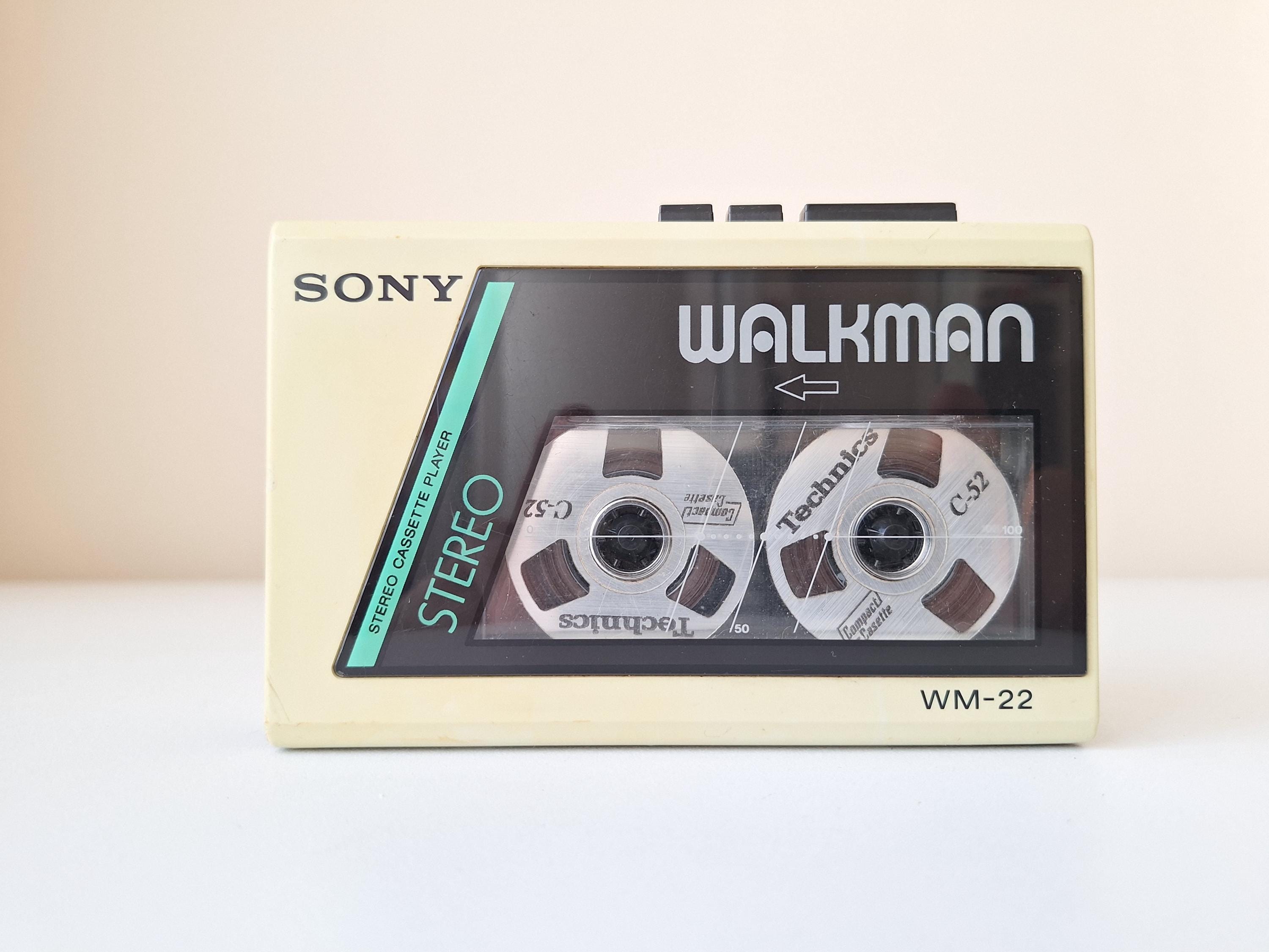 Rare Vintage Sony Walkman WM-22 Cassette Player - Etsy