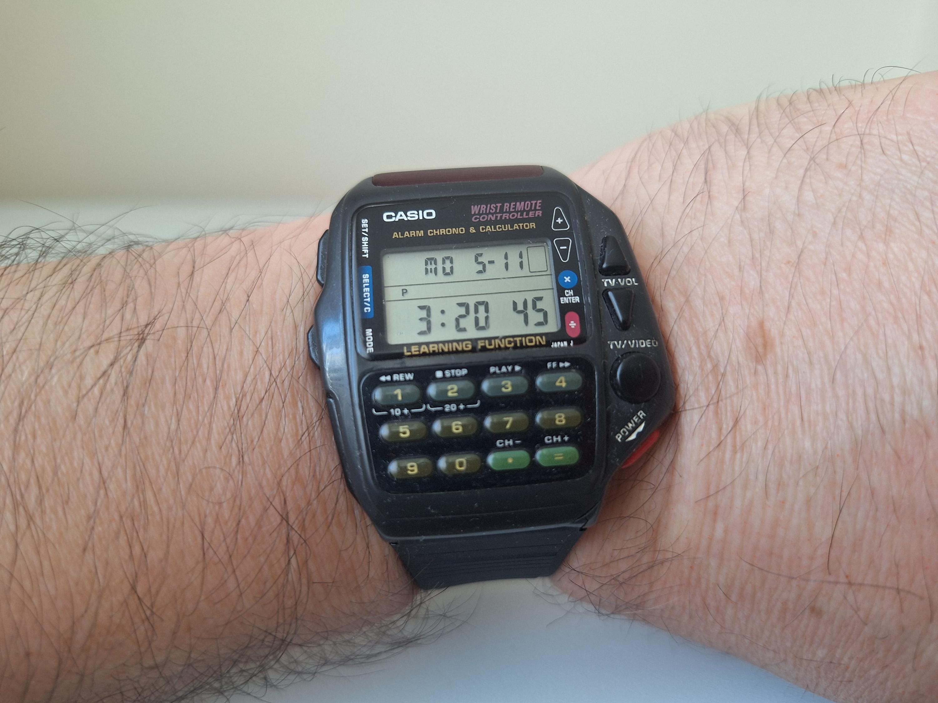 Vintage Casio CMD 40 Remote Control Wristwatch - Fully Working - Etsy