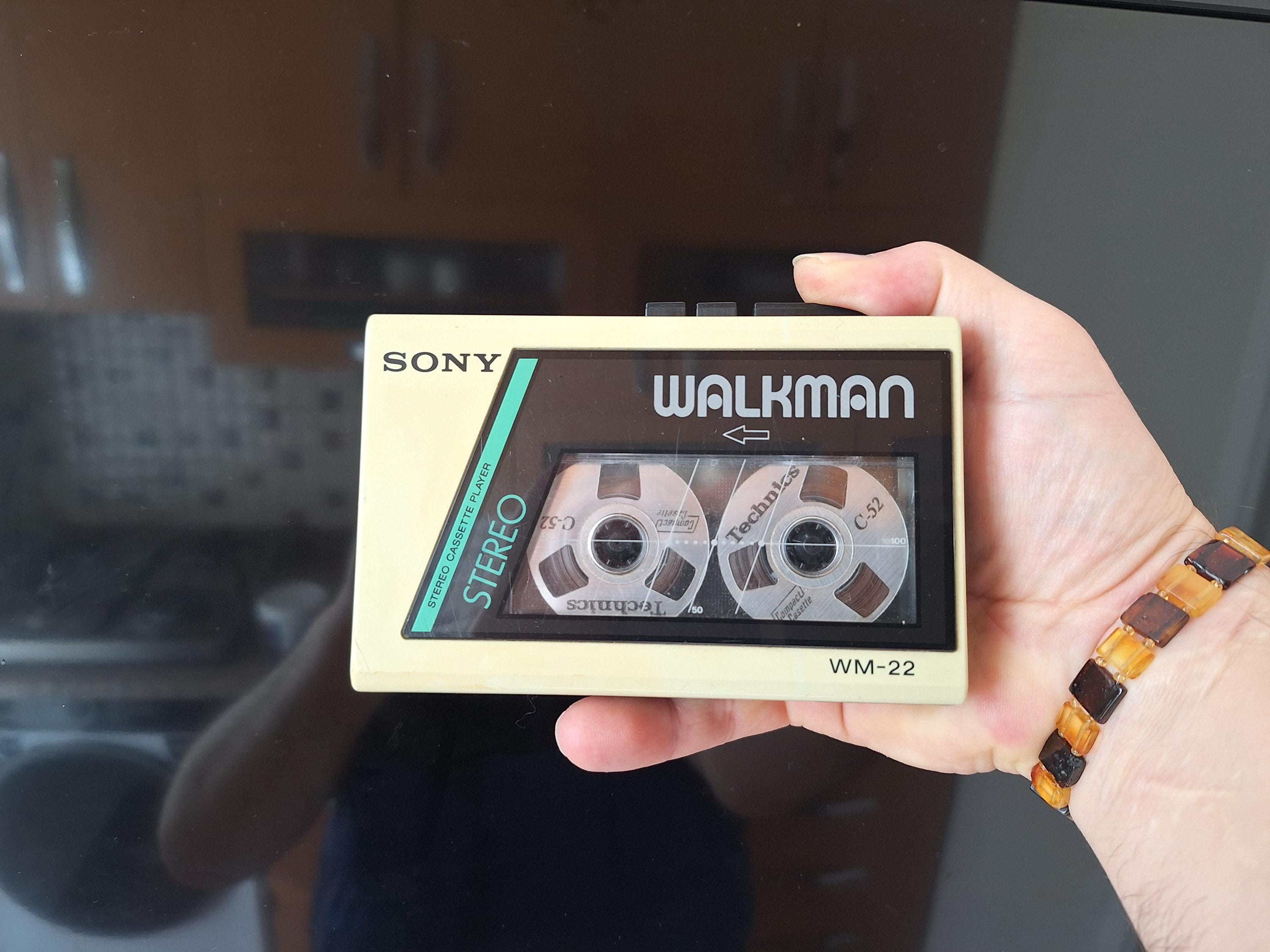 Rare Vintage Sony Walkman WM-22 Cassette Player - Etsy