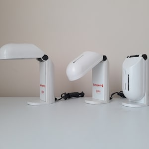 Vintage 1980s Duck Table Lamp Set - Home Office Decor