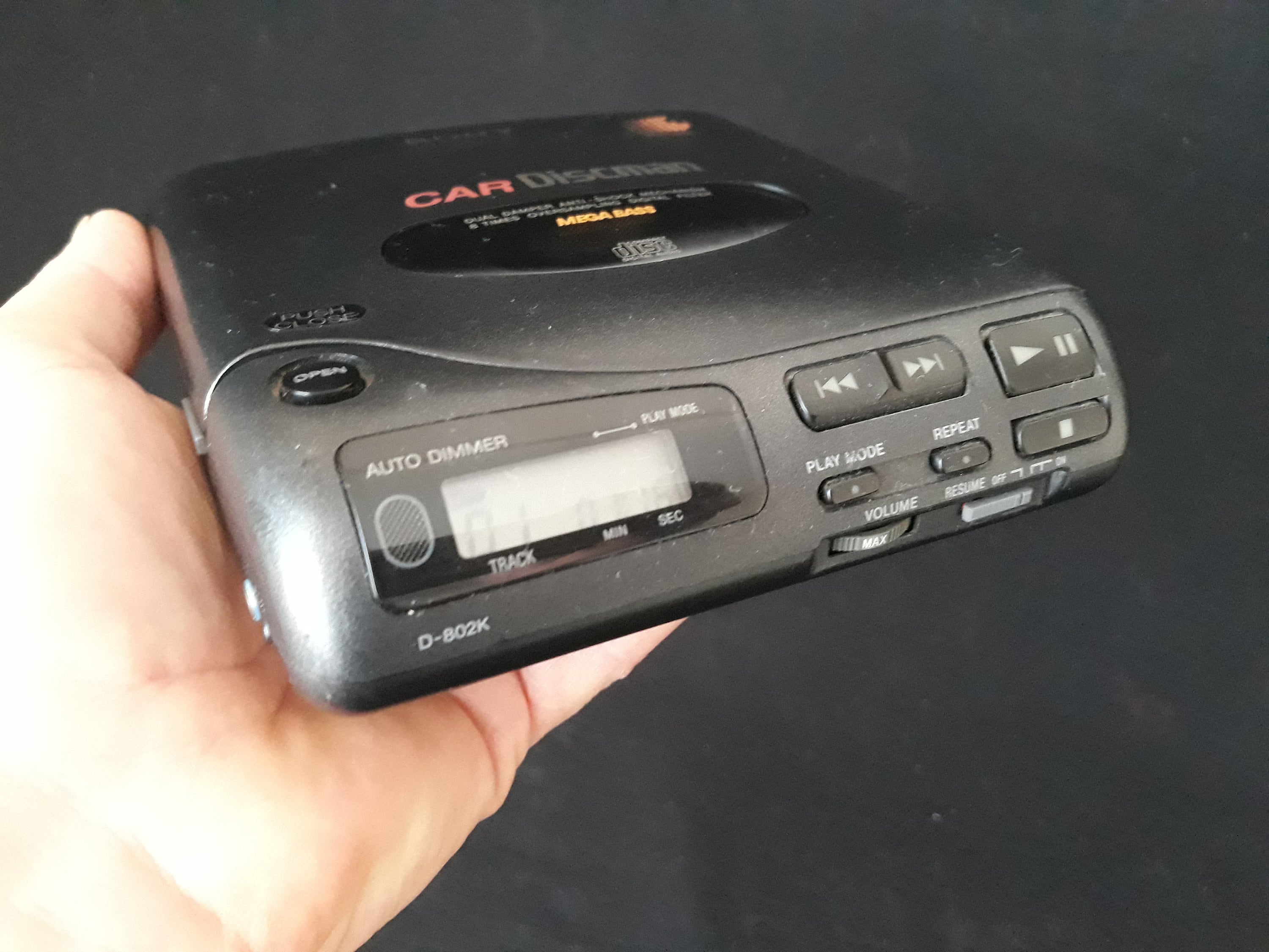 Vintage Sony Car Discman D-802K - Fully Working CD Player - Etsy