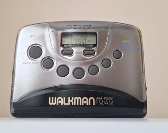 ビンテージ ソニー ウォークマン WM Fx251 カセットプレーヤー - Etsy 日本