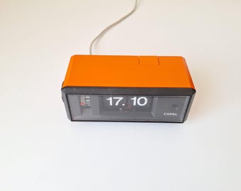 Vintage Copal Flip Clock, Space Age Electronic Timepiece, Japan
