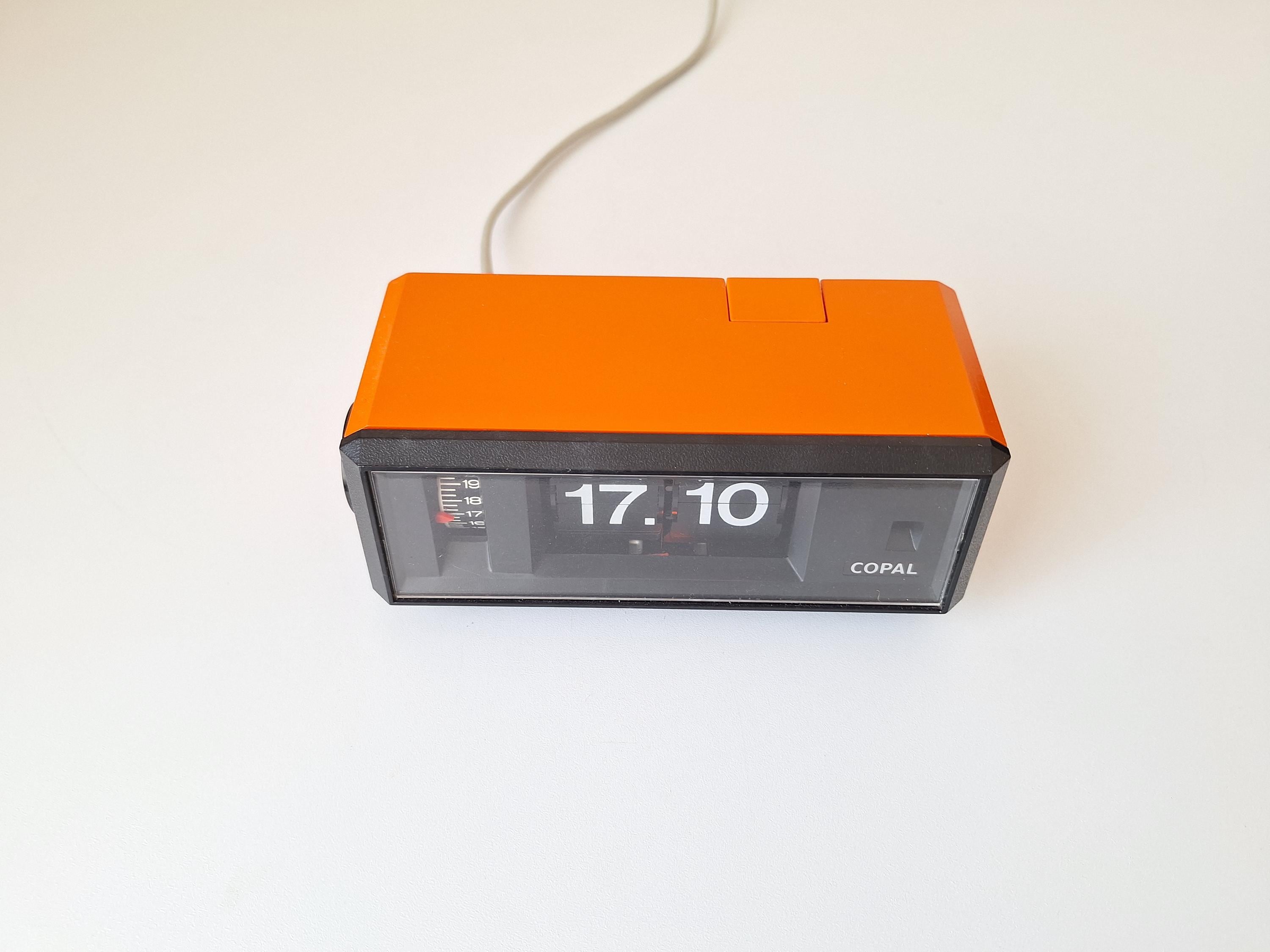 COPAL 置時計 1969年製 レトロ Vintage Copal Flip Clock, Space Age Electronic Timepiece, Japan