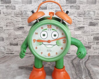 【レア・ジャンク】BUSICOM レターオープナー＆デジタル時計 SG-5000 Vintage Zentra Ticki Tack Alarm Clock: 1980s Jerger Nursery Decor
