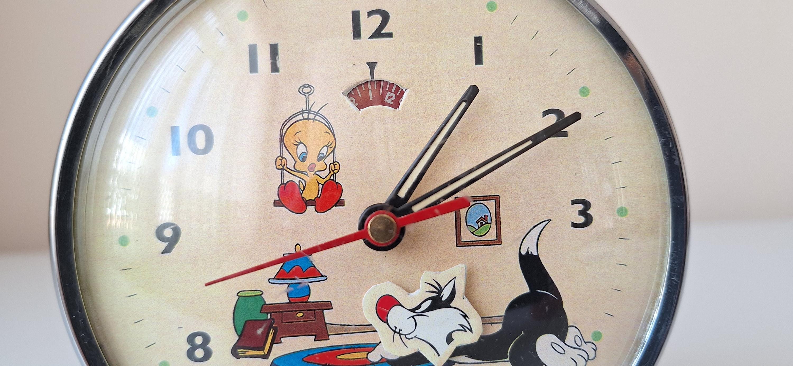 Rare Vintage 1980s Tweety & Sylvester Alarm Clock - Etsy