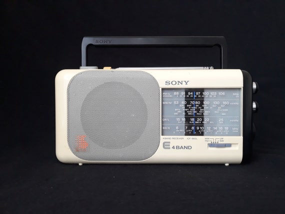 Vintage Rare Sony ICF-860L Radio, Sony ICF 860L, Sony, Sony Radio