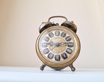 Vintage Blessing German Alarm Clock: 1950s Filigree Desk Clock - Etsy