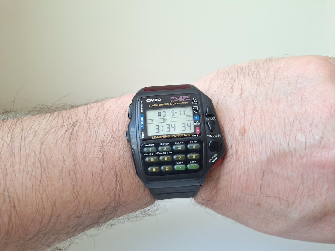 Vintage Casio CMD 40 Remote Control Wristwatch - Fully Working - Etsy