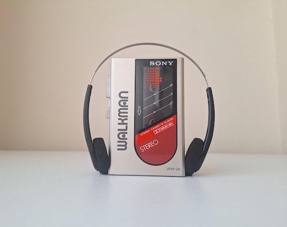 SONY ソニー WALKMAN WM-24 カセットプレーヤー 当時物 Vintage Sony Walkman WM-24 Cassette Player: Collectible Model - Etsy