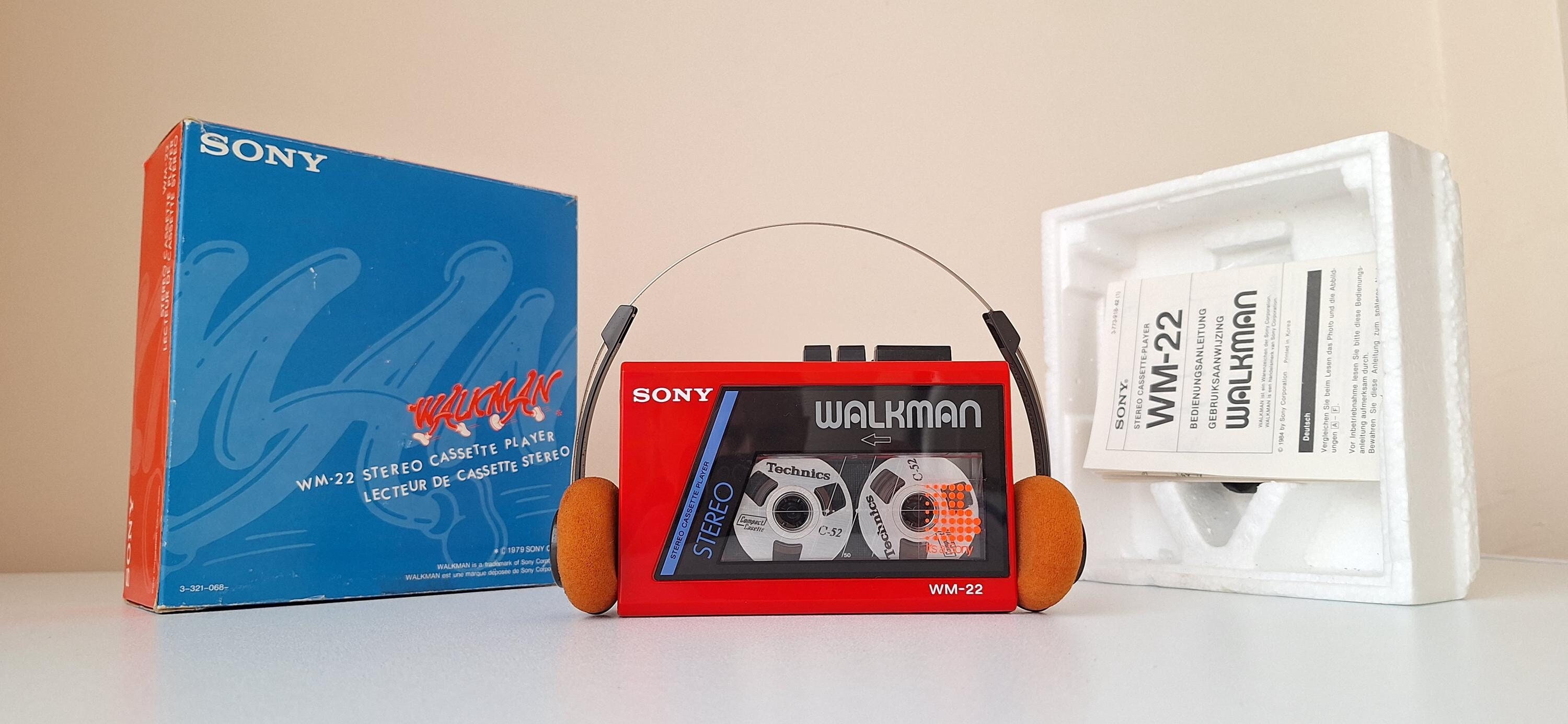 Rare Sony Walkman WM-22 Cassette Player - Never Used - Etsy