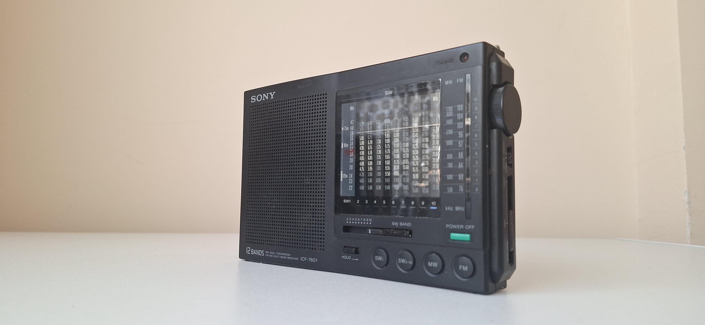 Vintage Sony ICF-7601 12 Band Worldwide Receiver: Fully Working - Etsy