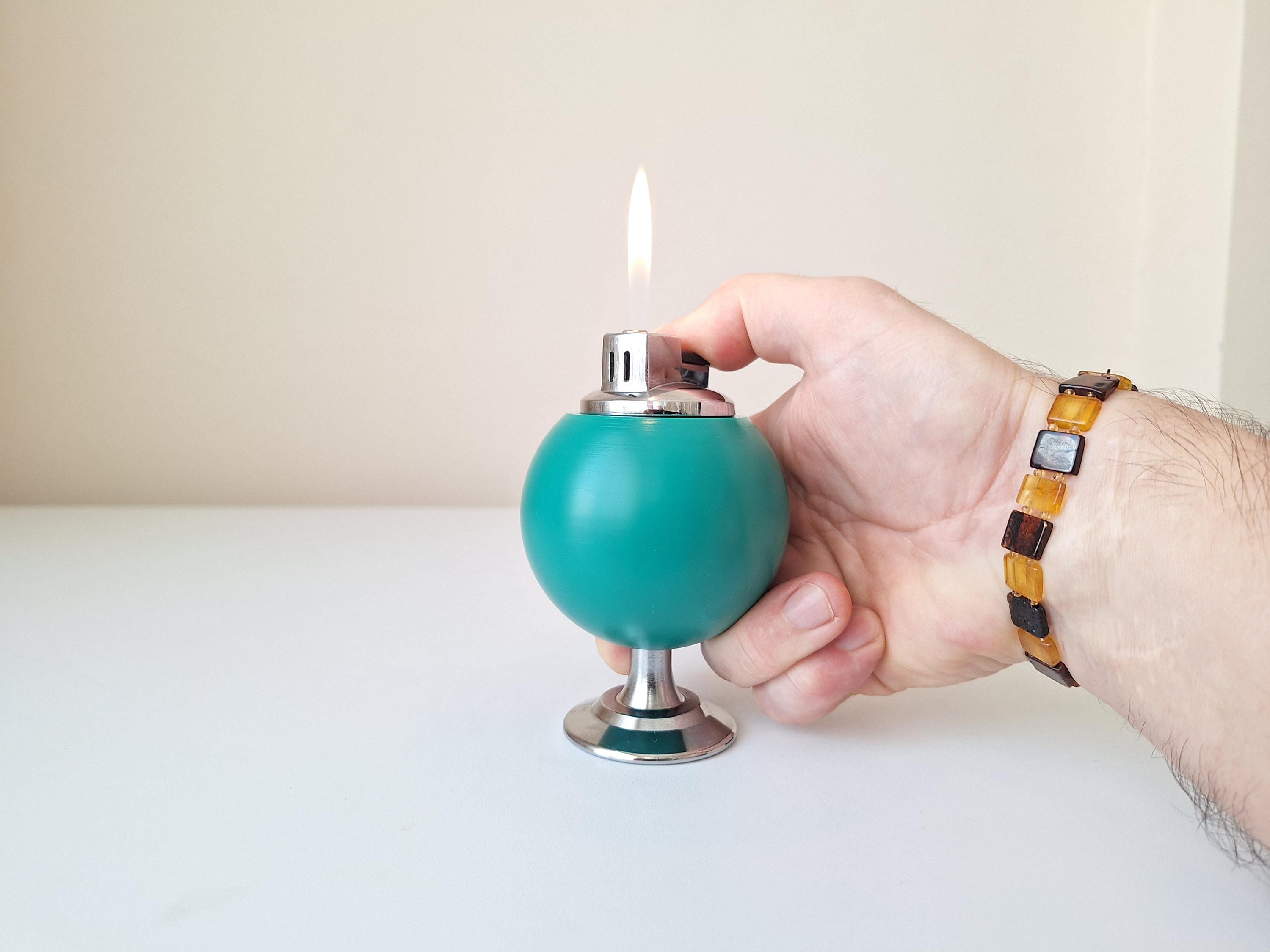 Vintage Retro Globe Table Lighter, Retro Office Decor - Etsy