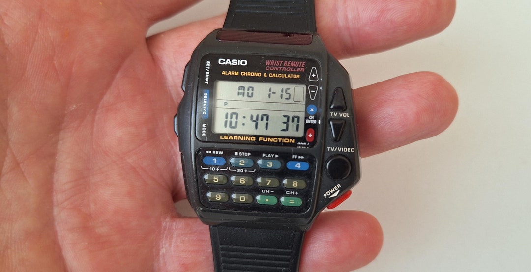 Cinturino per orologio Casio CMD-40-1UZT / CMD-40B-1UZT / DBC-30-1UZ / 70378364 Plastica 22mm