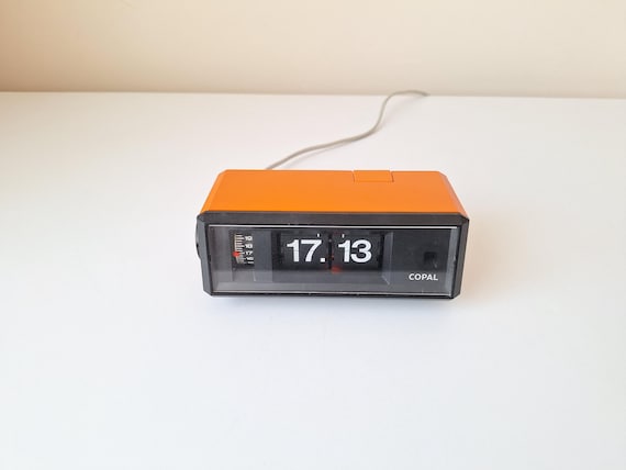 COPAL 置時計 1969年製 レトロ Vintage Copal Flip Clock, Space Age Electronic Timepiece, Japan