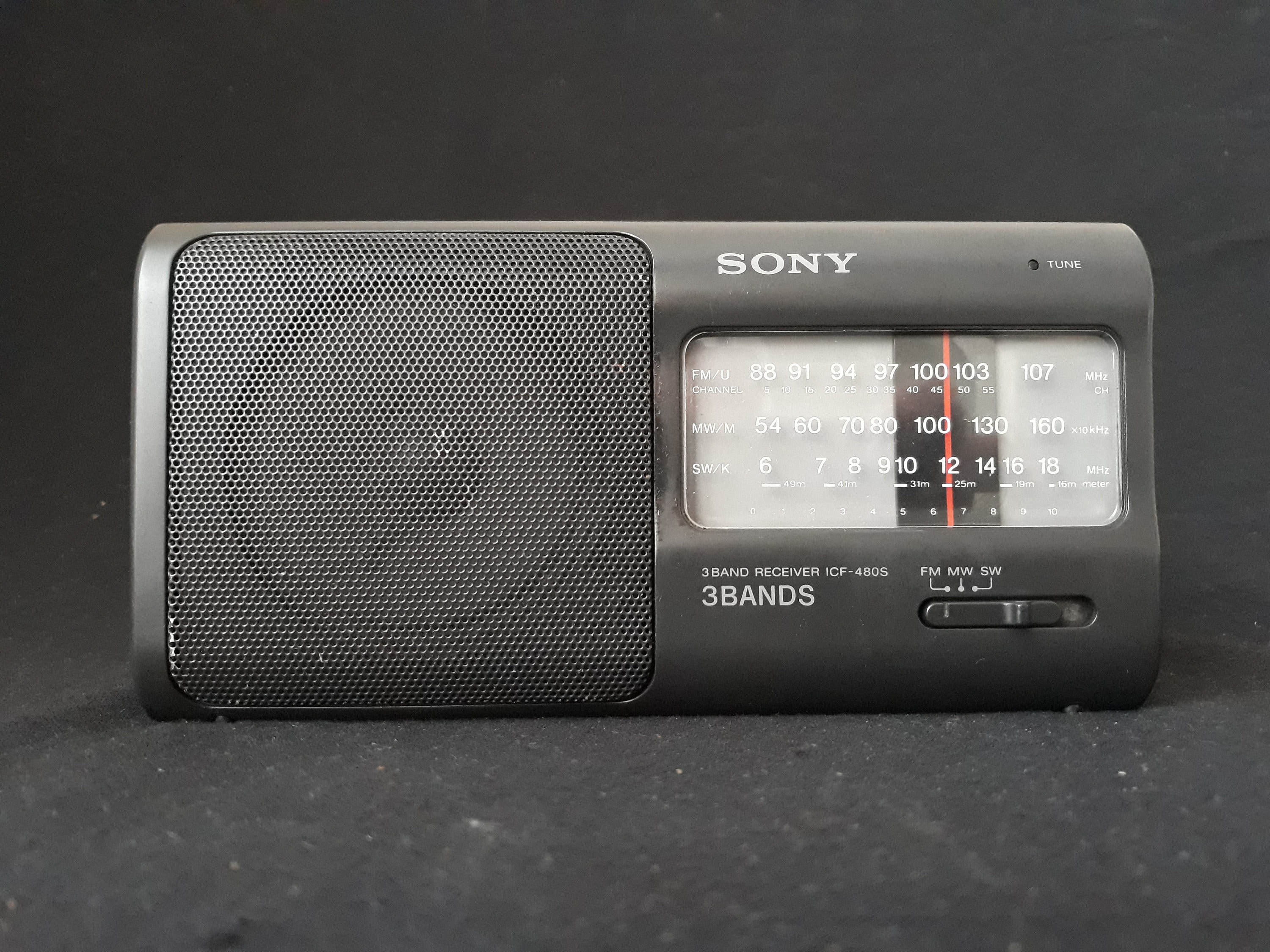 radio portatil sony icf-480s año 1990 - Compra venta en todocoleccion