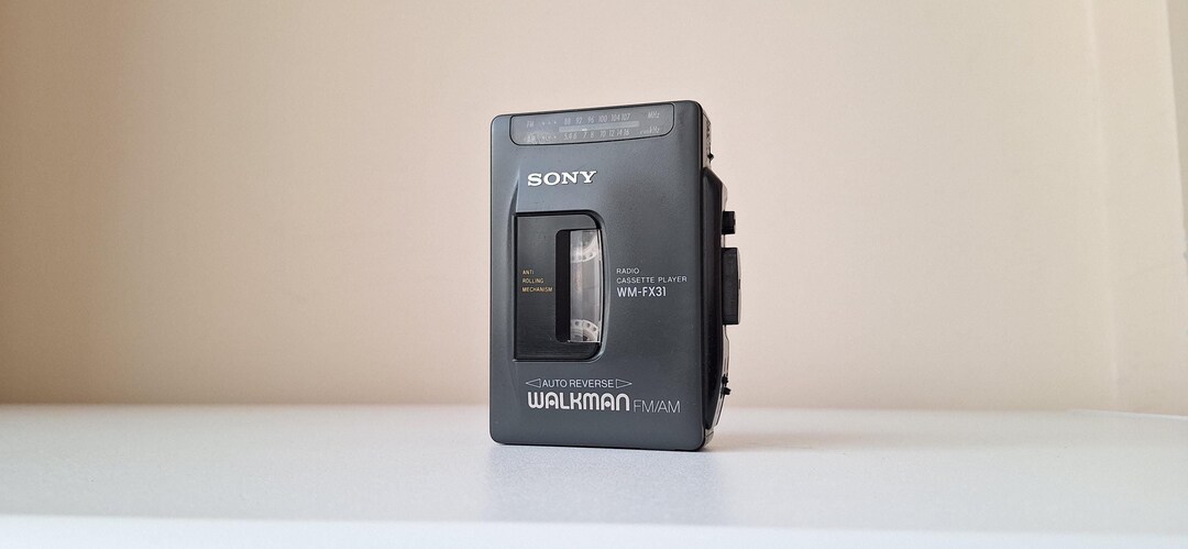 Vintage Sony Walkman WM FX31: Collectible Cassette Player - Etsy