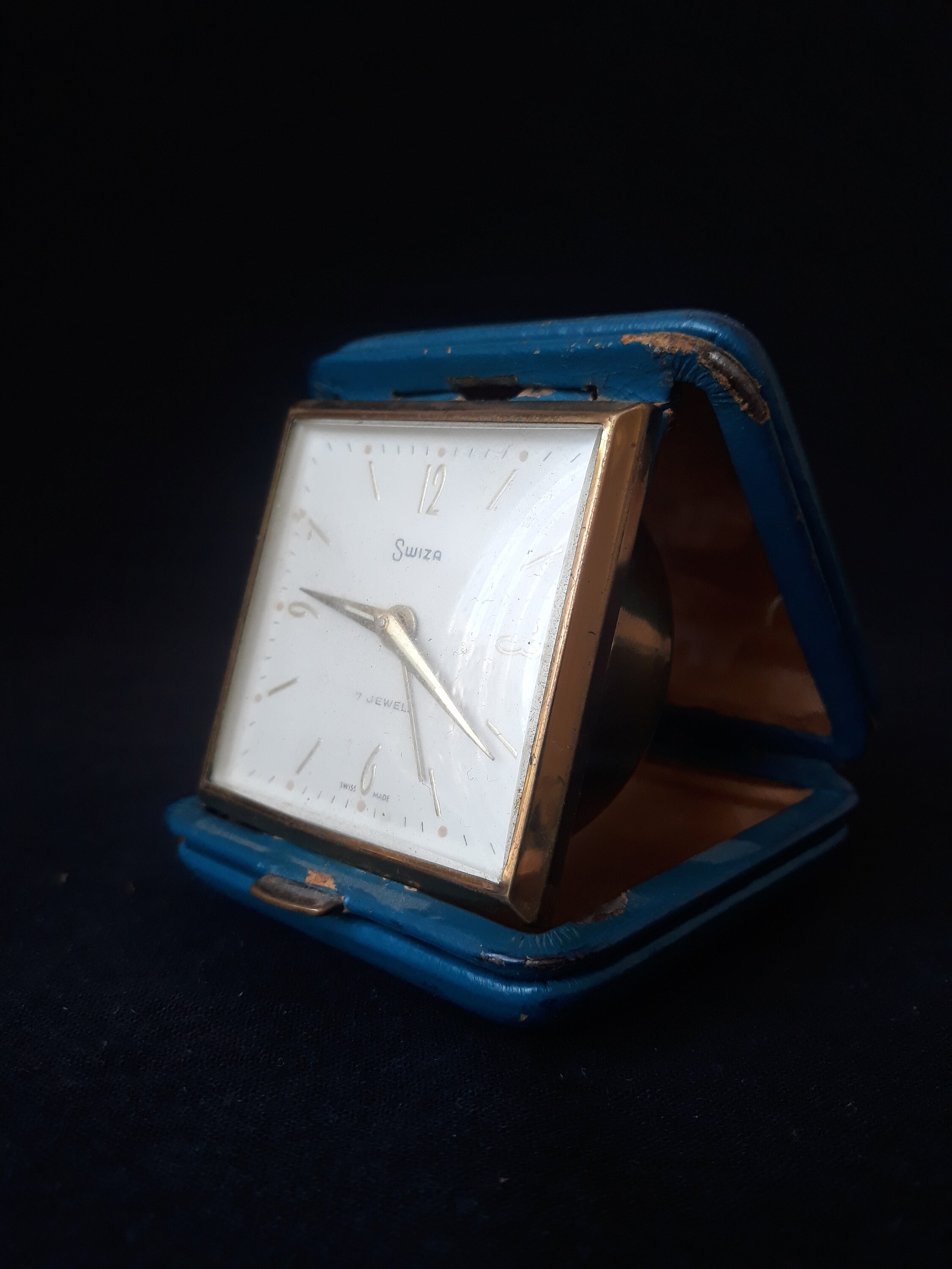 アンティーク スウィザ 目覚まし時計：スイス製機械式時計 - Etsy 日本