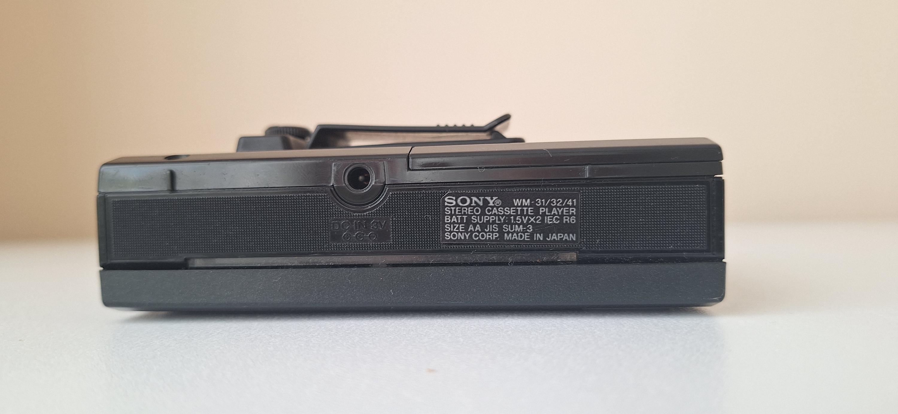 Vintage Sony Walkman WM 32 Cassette Player - Fully Working - Etsy
