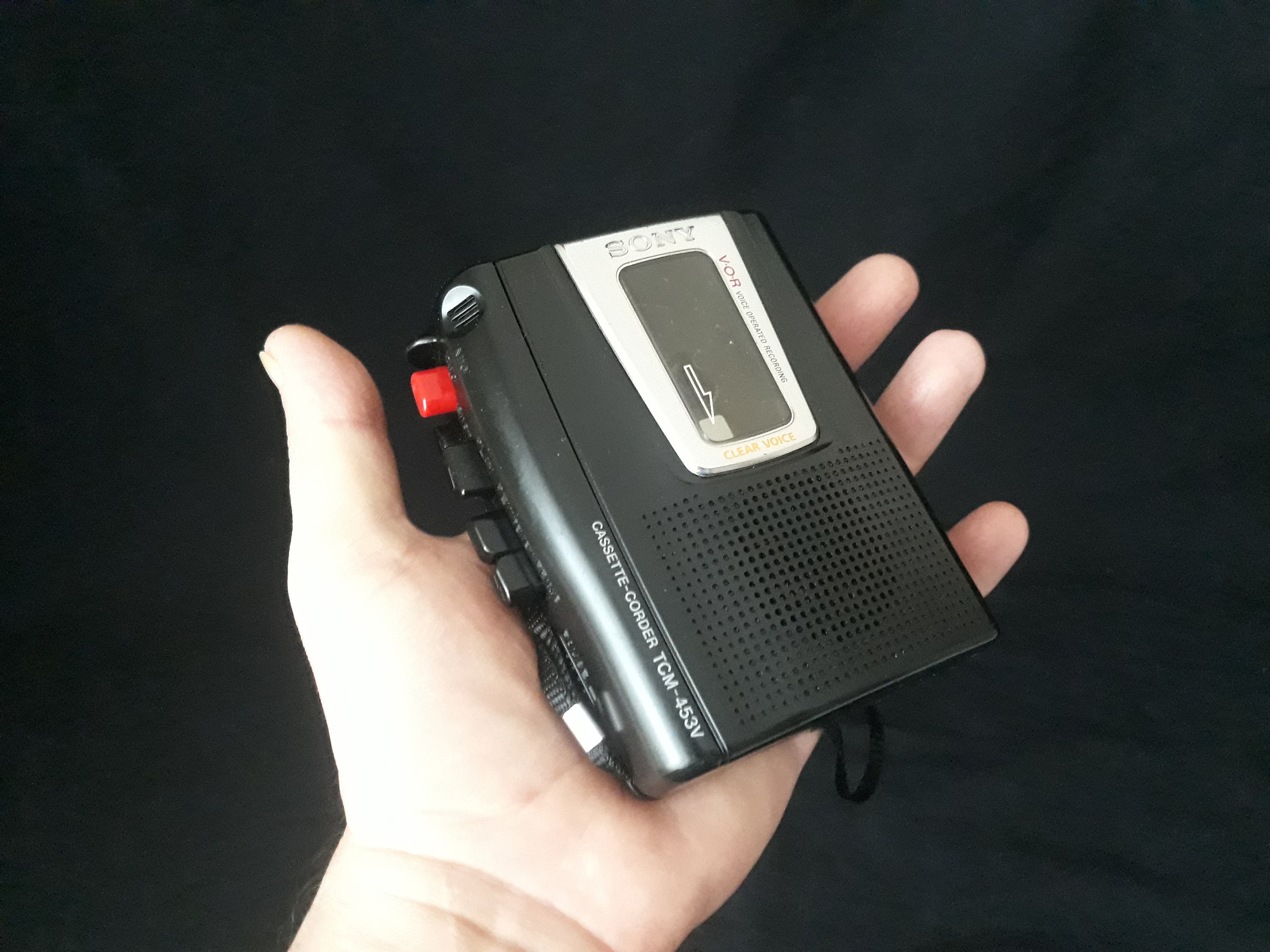 Vintage Sony Walkman TCM 453V: Collectible Cassette Player - Etsy