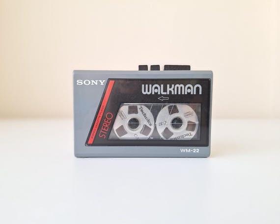 SONY WALKMAN WM-22 ステレオカセットプレーヤー 昭和レトロ Rare Vintage Sony Walkman WM-22 Cassette Player - Etsy