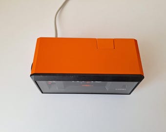 Vintage Copal Flip Clock, Space Age Electronic Timepiece, Japan