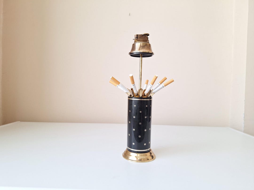 antique cigarette holder and lighter Antique Rare Retro Lighter Cigarette Box, Vintage Cigarette Box, Cigarette  Holder, Cigarette Case, Cigarette Box, Office Decor, Gift