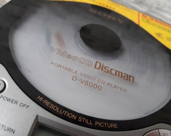 Vintage Sony Discman Cd Compact Player, Sony Discman, Sony